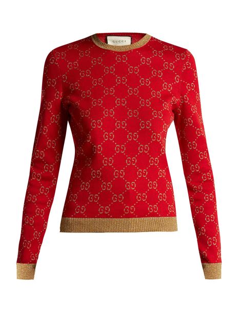 when was gucci sweater released|Gucci sweater black and red.